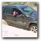 [Jeep Stuck at the Beach]